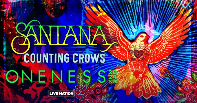 Santana & Counting Crows at Northwell Health at Jones Beach Theater